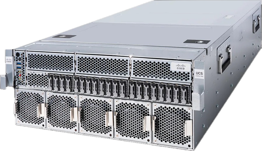 Cisco UCS AI Server Angled