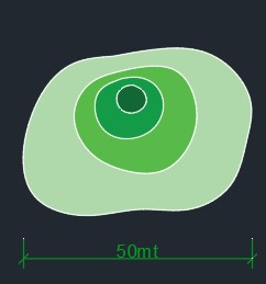 Example Wi-Fi Heatmap for Hotel Guest Room Wireless Coverage (36.4m)