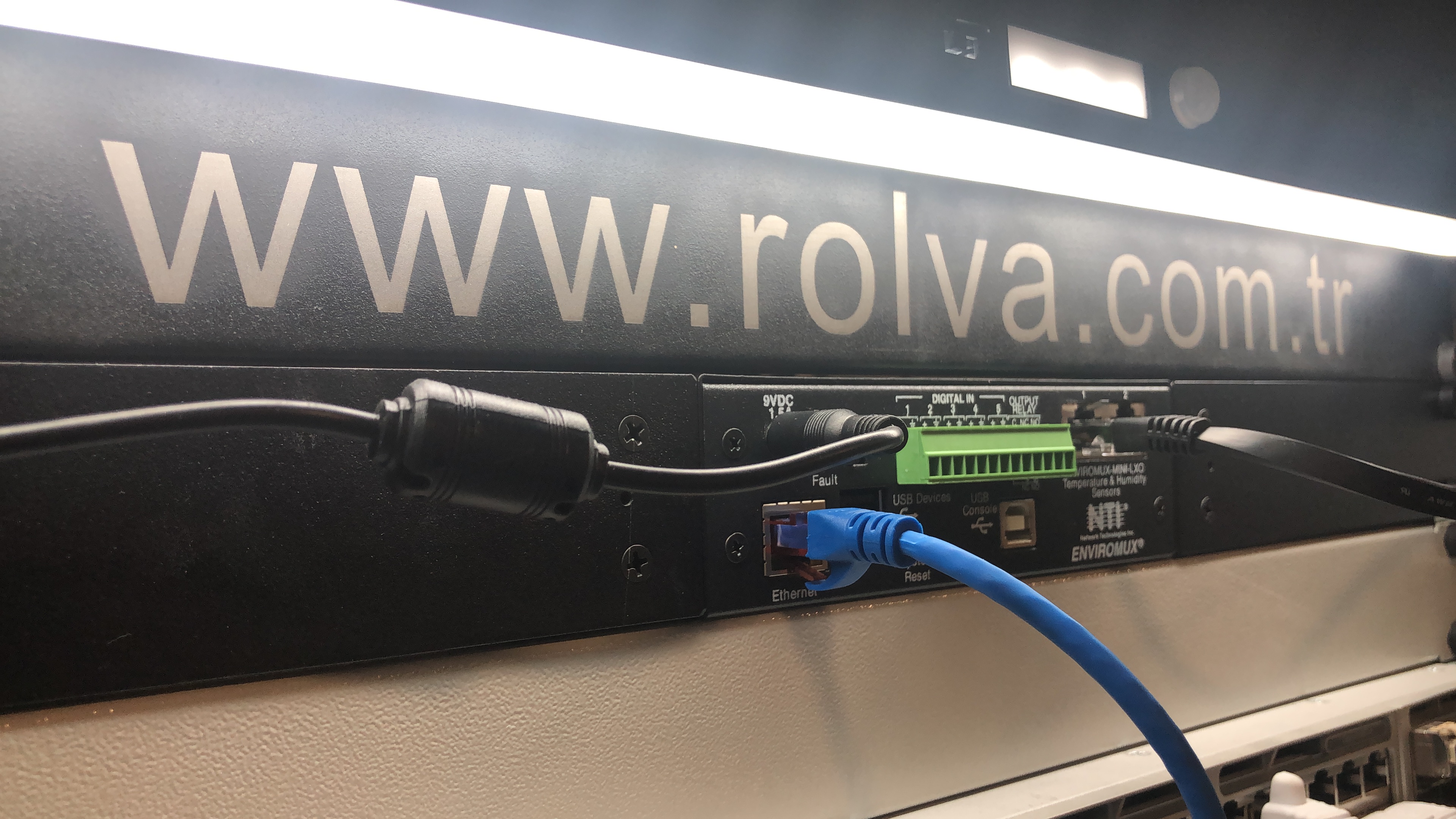 Rolva Cihazı ve Bağlantıları
