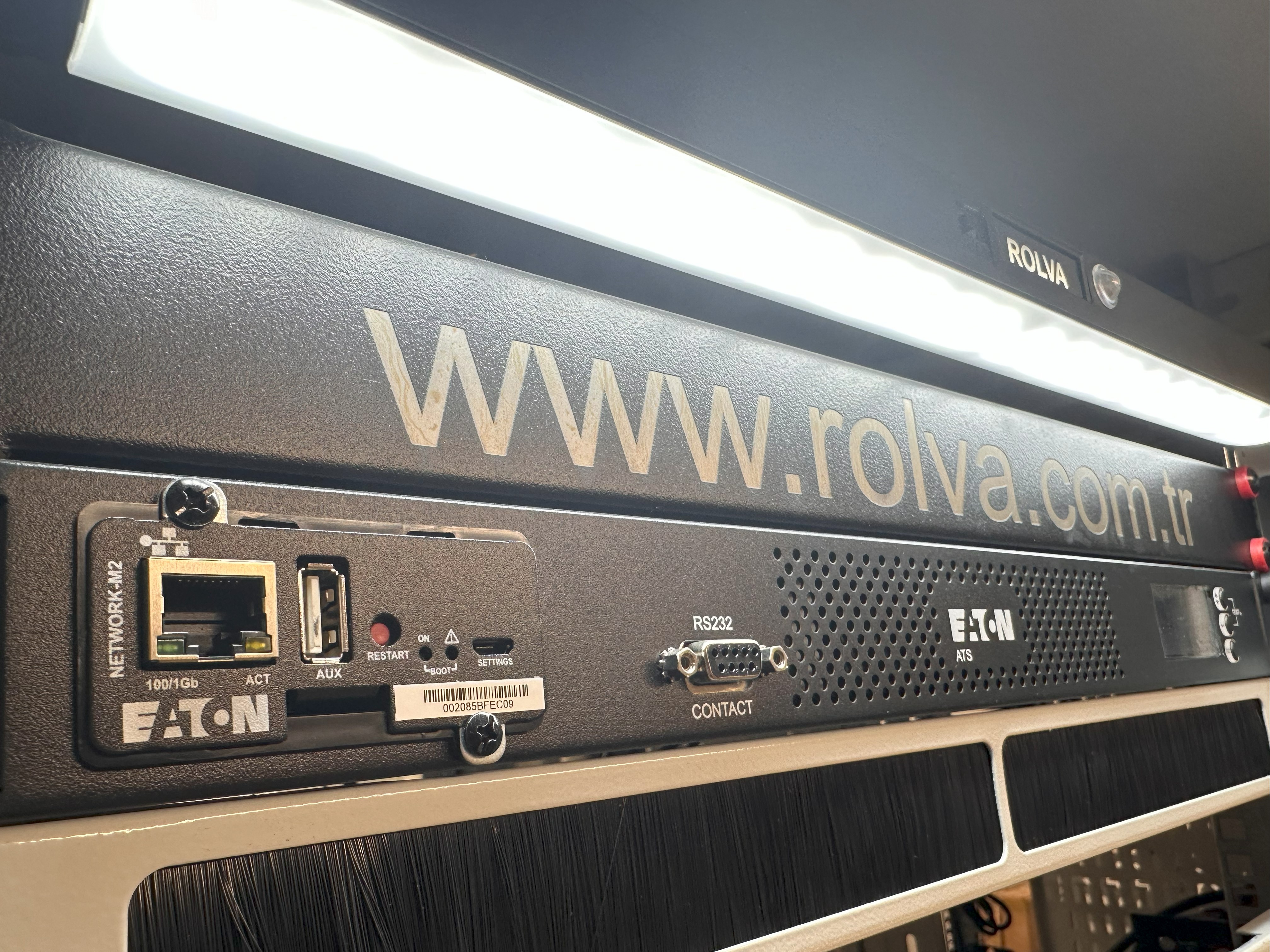 ROLVA Eaton Rack Enerji Ölçünü