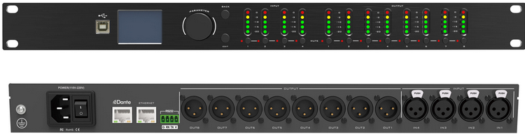 Dante Audio Interface 8x8