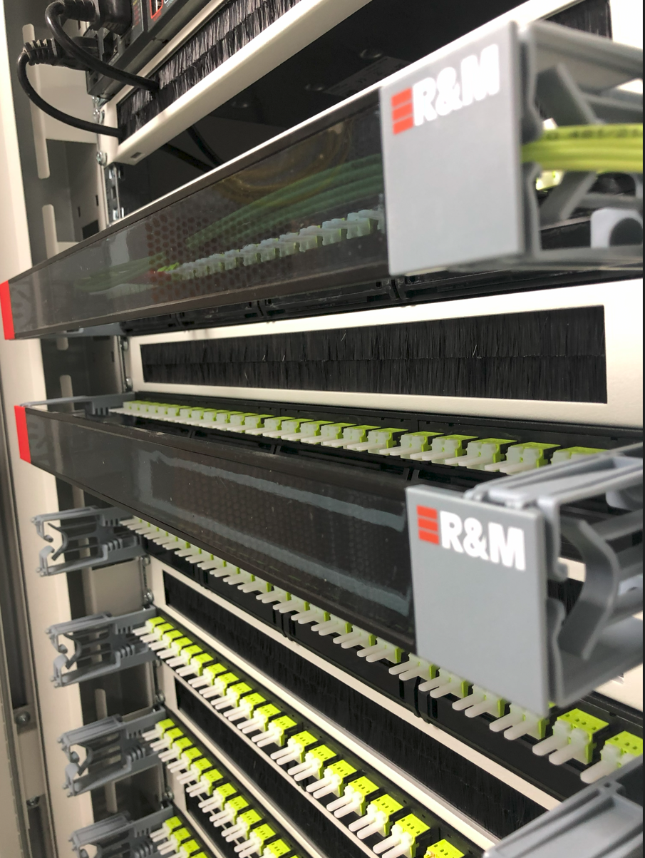 Fiber Optic Termination Rack