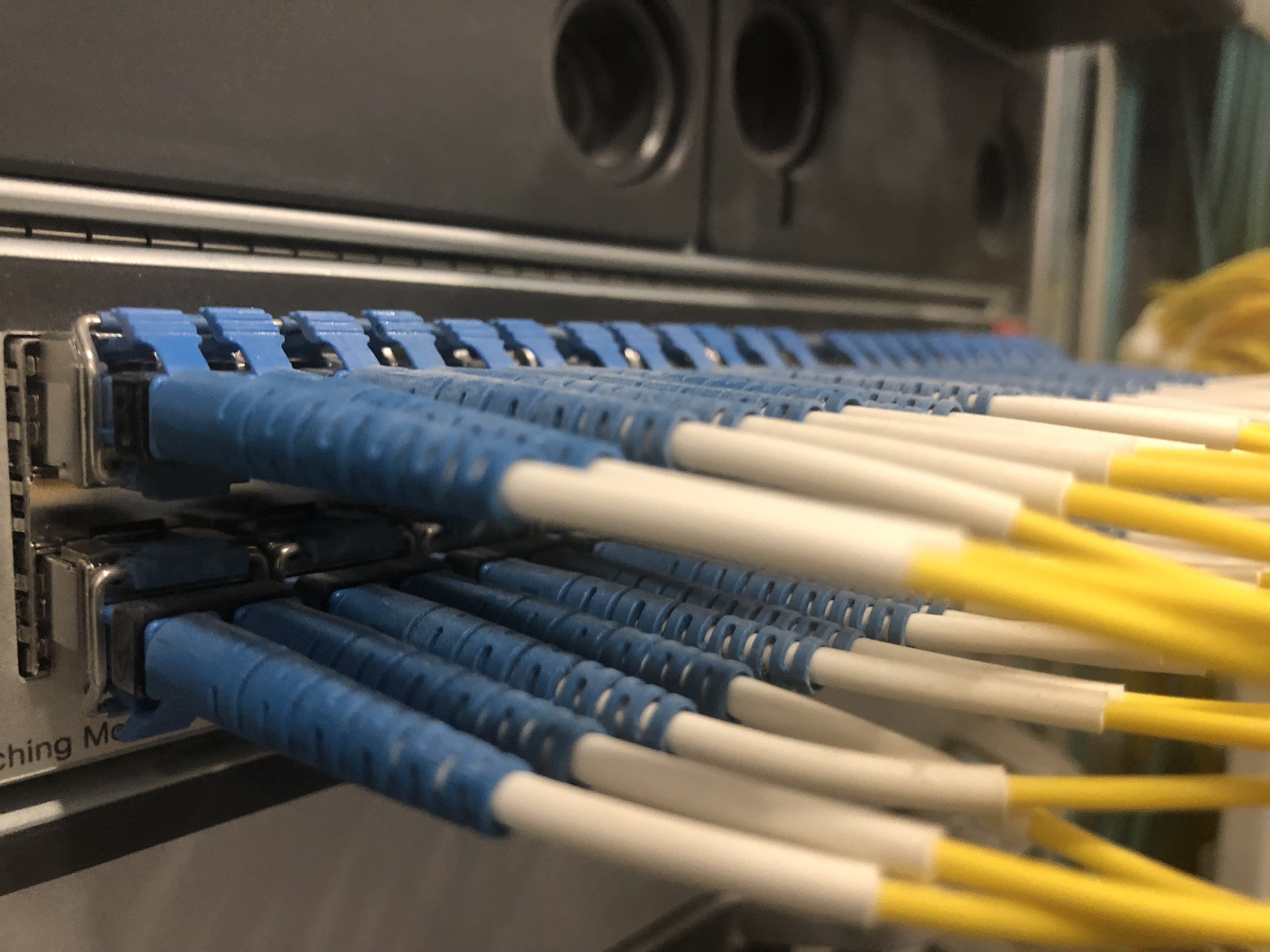 Fiber Optic Switch Uplinks